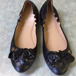 Tory Burch Shoes - Tory Burch black leather ballet flats Tory Burch Shoes - Tory Burch black leather ballet flats